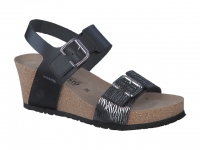 Chaussure mephisto sandales modele lissandra bi-mat noir